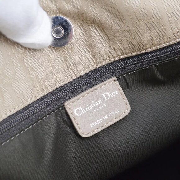 Christian Dior Beige Trotter Tote Handbag - Picture 5 of 7